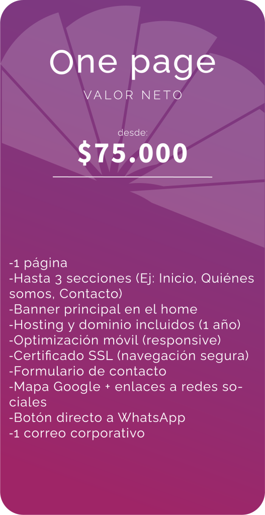 paginas web