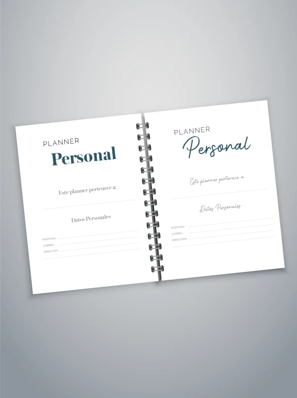 Planificador personal - 2026