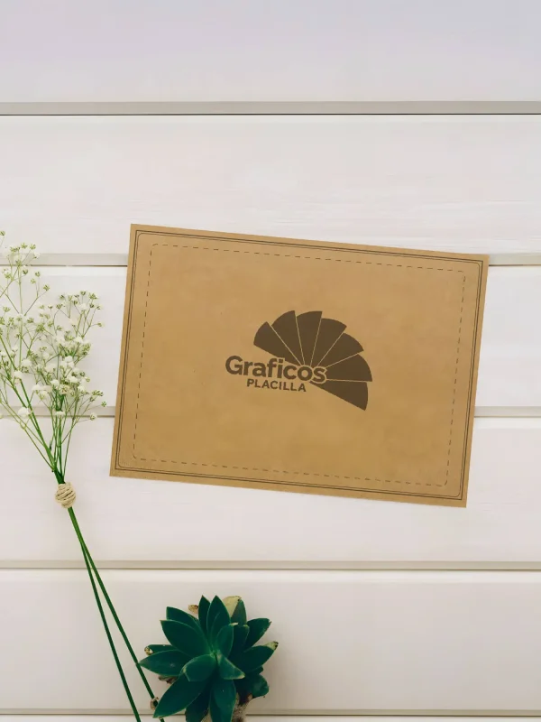 Individuales Kraft Personalizados